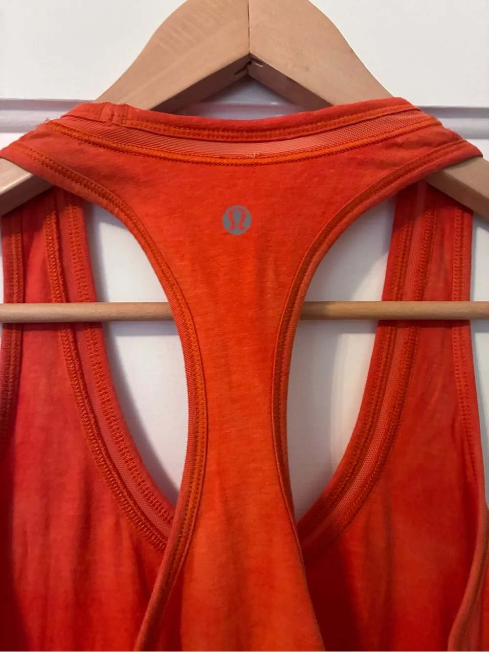Lululemon It's A Cinch Dress Mottled Blood Orange Tanktop Dress Size 6